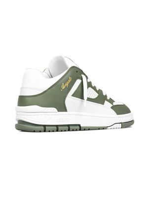 White and green Area sneakers AXEL ARIGATO | F2544001WHITEDKGREEN